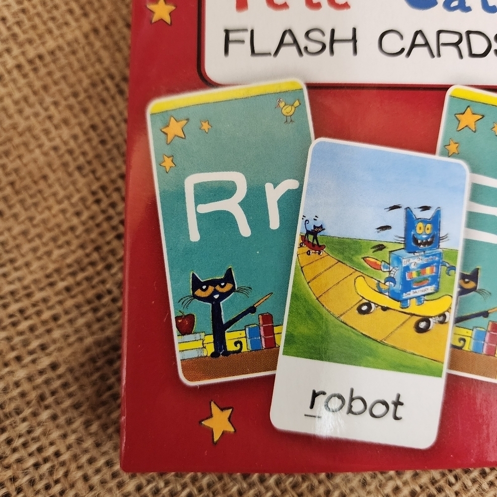 Pete the Cat ABC flash cards NWT - Picture 5 of 10